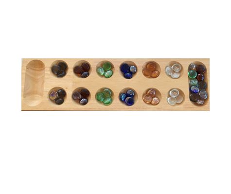 WE Games Replacement Glass Mancala Stones in Assorted Colors –  wood-expressions