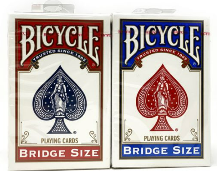 最安挑戦BICYCLE　BRIDGE　86　SIZE　PLAYINGCARDS　トランプ類税証紙　手品 カード