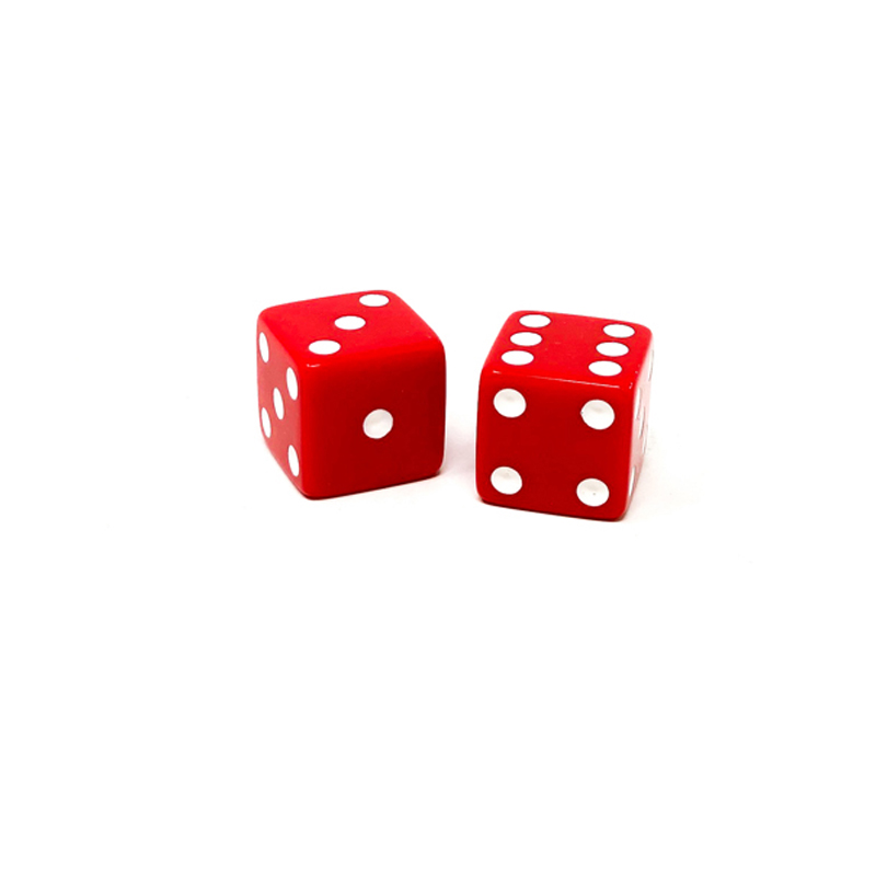 Dice - 3/4" Opaque Red Dice