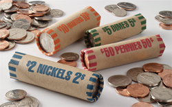 Coin Wrappers: Flat Tubular Coin Wrappers