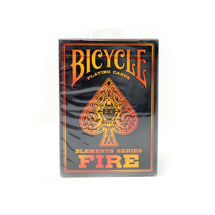 Bicycle Fire Playing Cards main image