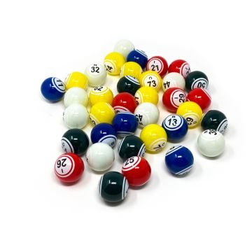 CLISPEED 120 Peças Bola De Número De Cor Bolas De Tênis De Mesa Jogos De  Bingo Pequenas Bolas De Bingo Bolas De Pong Numeradas Bingo Multicolorido