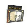 Copag Unique 100% Plastic Playing Cards - Poker Size, Regular Index, Black/Gold 2 Deck Set