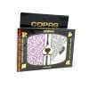 Copag 1546 Elite Plastic Playing Cards: Wide, Super Index, Gray/Purple