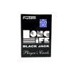 Black Jack Rose Playing Cards - Blue