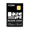 Black Jack Rose Playing Cards - Yellow