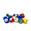 Bingo Balls: Plastic, Set, Single Numbered 1-75, Multi-Colored