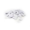 7/8" Mini Game Poker Chips: White (per 1000)