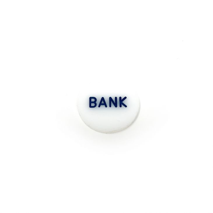 Lammer Button: Bank, 2 in Diameter main image
