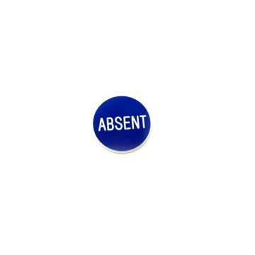 Lammer Button: Absent, 1-1/4 in. Diameter