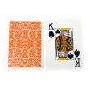 Virgolone 100% Plastic Playing Cards - Orange