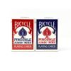 Bicycle Playing Cards, Pinochle Jumbo Index, 1/2 Blue 1/2 Red - 2 deck minimum