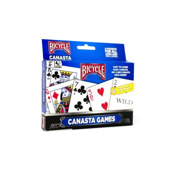 Playing Card Game Set: Bicycle, Canasta, 2 Decks