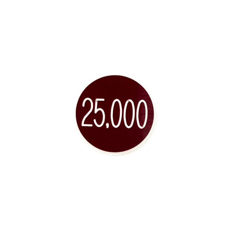Lammer Button: 25,000, 1-1/4 in. Diameter main image