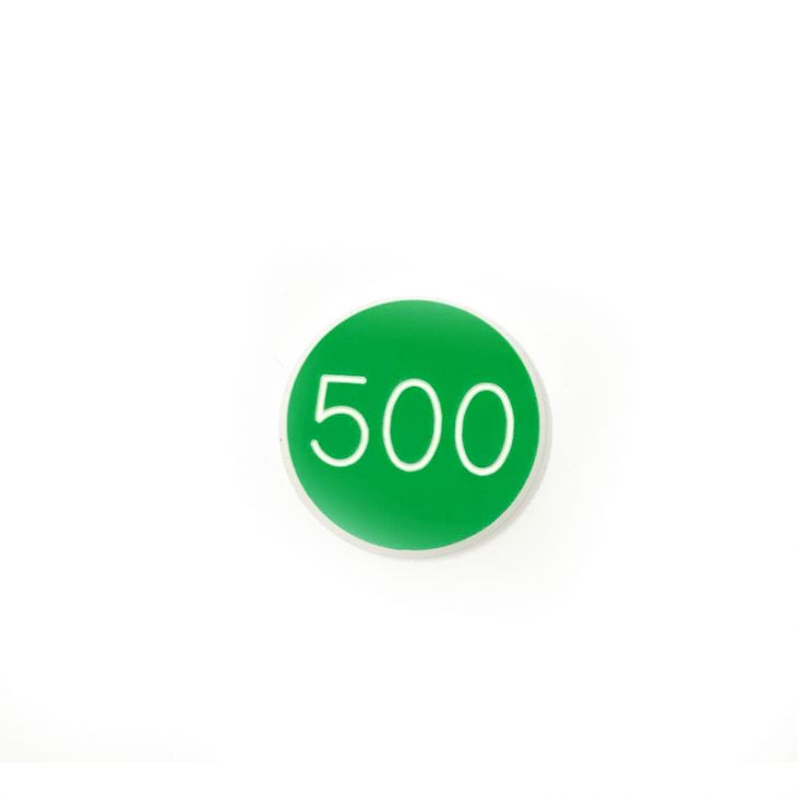 Lammer Button: 500, 1-1/4 in. Diameter main image