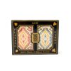 Kem Paisley Playing Cards: 2-Deck Set (Pinochle - 48 Card Deck), Super Index
