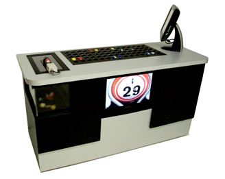 The Stealth Bingo Console System (Laminate Cabinet Design): Fully Computerized Bingo Verification Sy main image