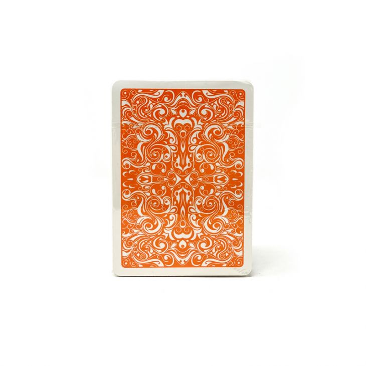 Virgolone 100% Plastic Playing Cards - Orange main image