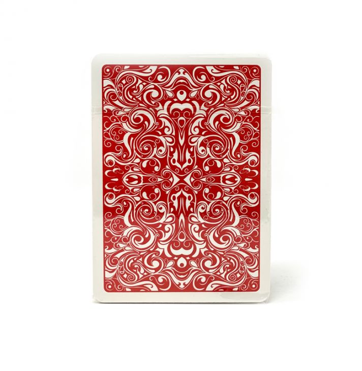Virgolone 100% Plastic Playing Cards - Red main image