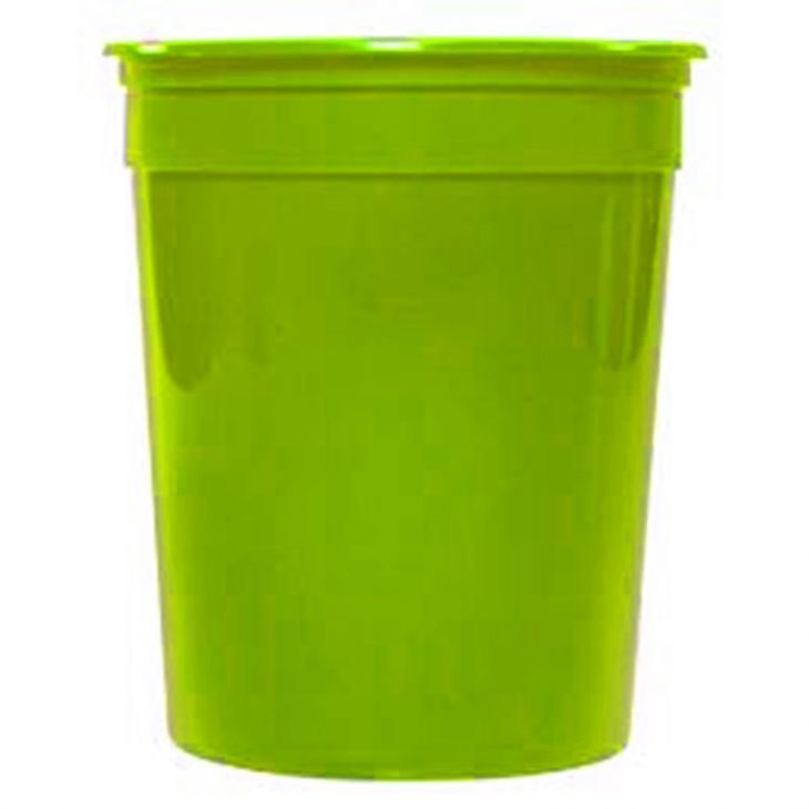 Casino Slot Cups - Case of 400 Cups - Lime Green main image