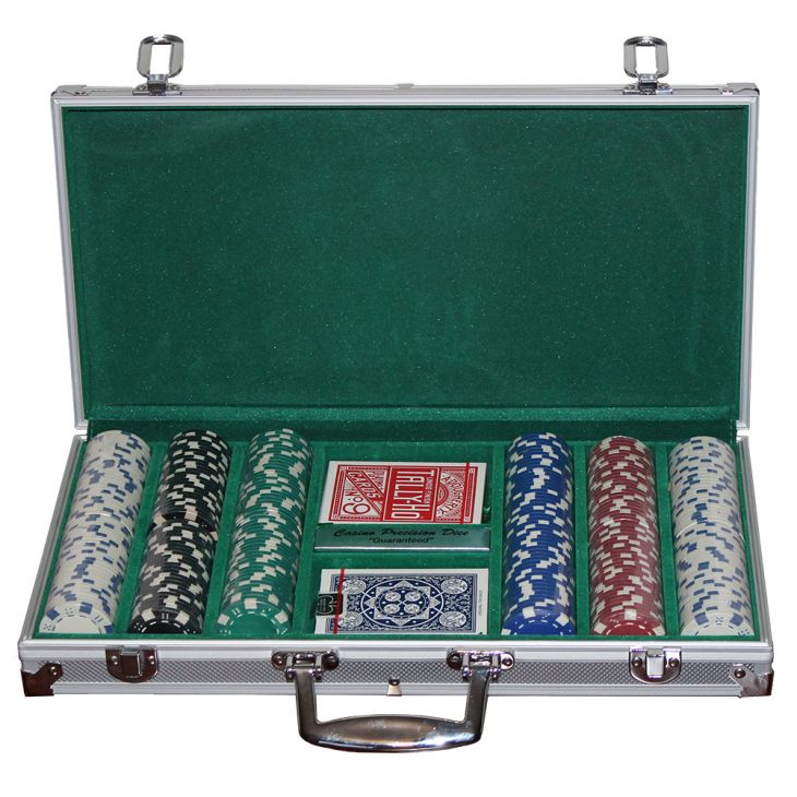 Poker Chip Set with 300 Chips main image
