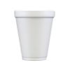 10 oz Foam Cups with Single Color Custom Logo