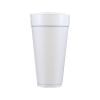24 oz Foam Cups with Single Color Custom Logo