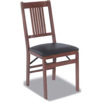 Bridge Chairs: Pair of Folding Chairs, Style 4533