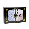 New - Copag Legacy Plastic Playing Cards: Wide, Super Index, Red/Blue