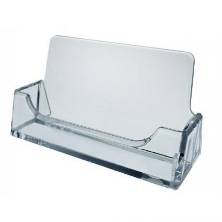 Trade Show Supplies: Business Card Holders, 1 Dozen, Clear main image
