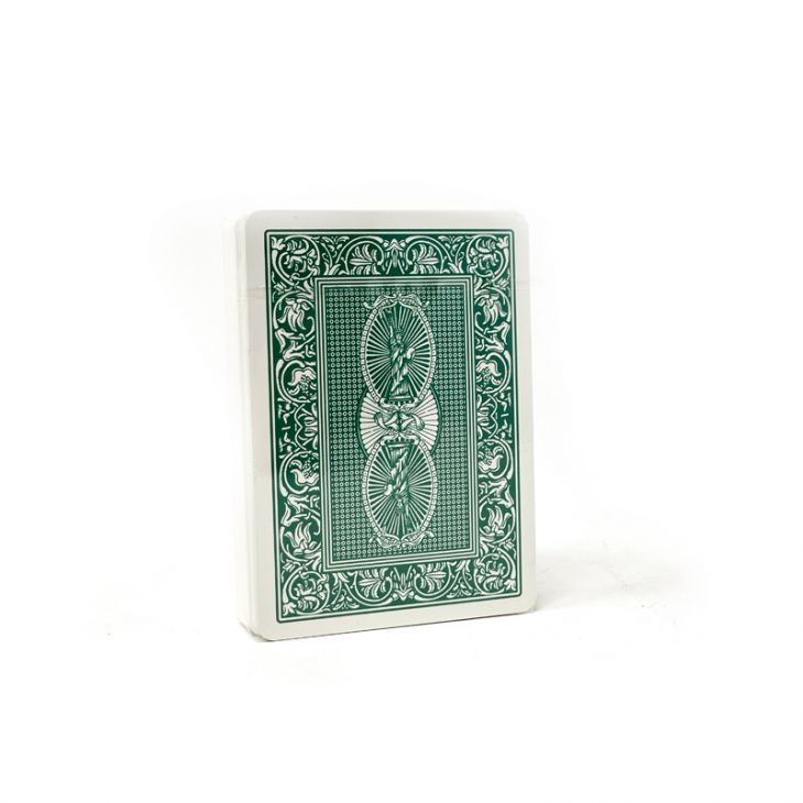 Statue of Liberty 100% Plastic Playing Cards  - Green Jumbo Index main image