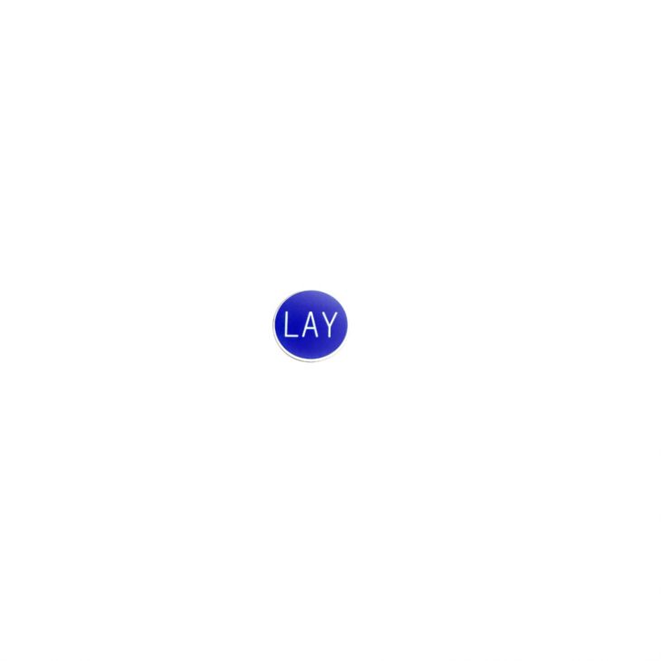 Lammer Button: Buy/Lay, 1-1/4 in. Diameter main image