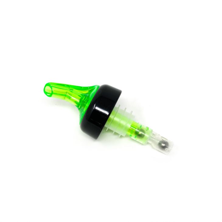 Precision Pourers: Acrylic, 1.25 oz, Shamrock Green with Collars (per Dozen) main image