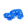 Poker Chips: 6 Stripe, 8.5 Gram, Blue