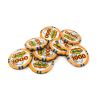 Poker Chips: Las Vegas Color Inlay Series, 8.5 Gram, $1000, Yellow with White Edge Spots