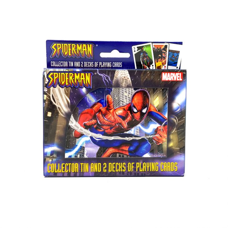 Playing Cards: Spider-Man Two-Deck Set in Tin main image