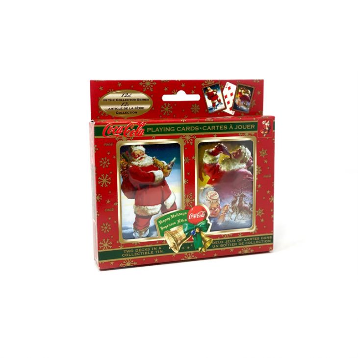 Playing Cards: 11th Edition Coca Cola Santa 2-Deck Set main image