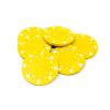 Poker Chips: Card Suits, 11.5 Gram / Heavy Weight, Yellow
