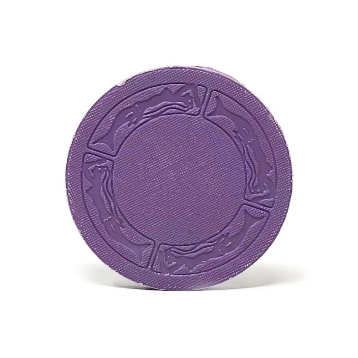 Poker Chips: Mermaid, 8.5 Gram, Light Purple main image