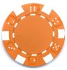 Poker Chips: Dice, 11.5 Gram / Heavy Weight, Orange