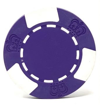 Poker Chips: Crown, 11.5 Gram, Purple