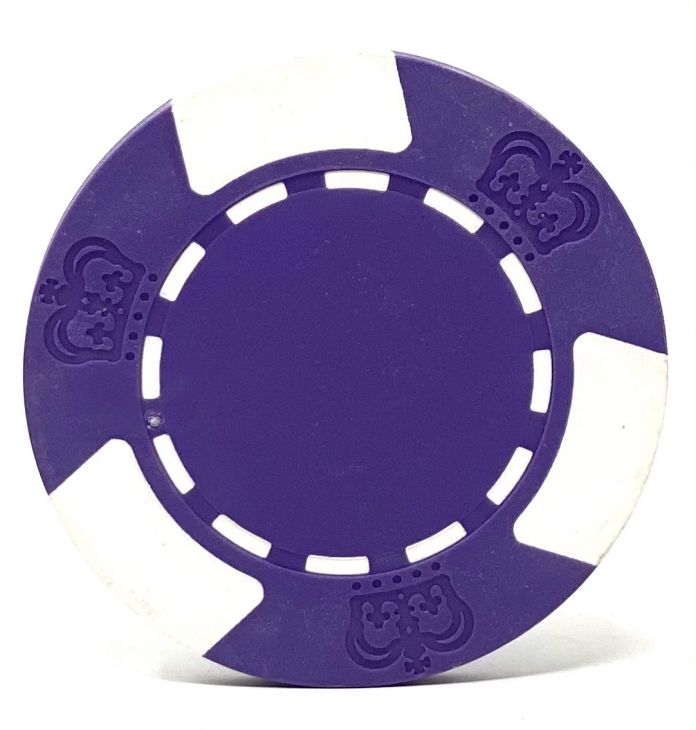 Poker Chips: Crown, 11.5 Gram, Purple main image