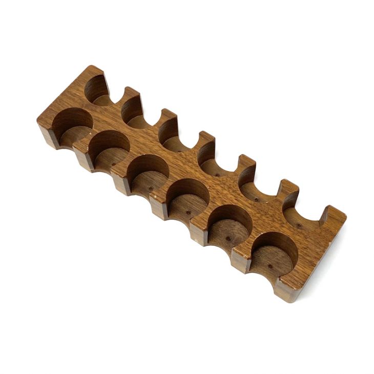 Lammer Rack: Wood, 12 Hole, Side-by-Side main image