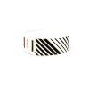 Tyvek 3/4" 1 Color Designer Wristbands, Stripes (500 per box)