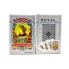 Spanish Playing Cards: Single Deck, 40 Cards in Plastic Box, Royal Brand, Red or Black