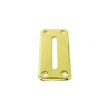 Money Slot Cover, Anodized Brass