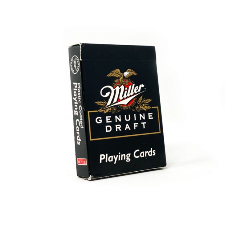 Playing Cards: Miller Genuine Draft Black Deck main image