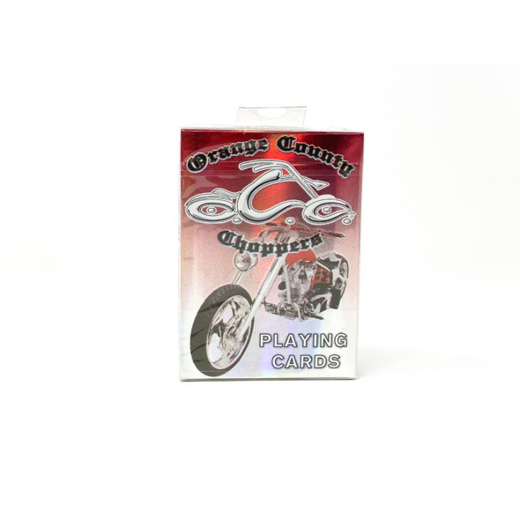 Novelty Playing Cards: Orange County Choppers Red Deck main image