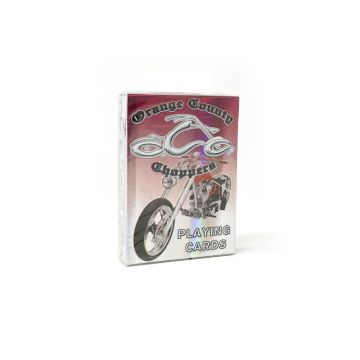 Novelty Playing Cards: Orange County Choppers Red Deck