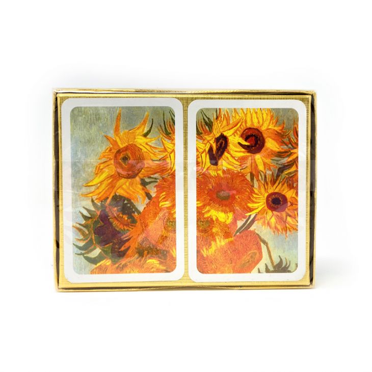 Piatnik Gift Set: Van Gogh - Sunflowers, 2-Deck Set main image